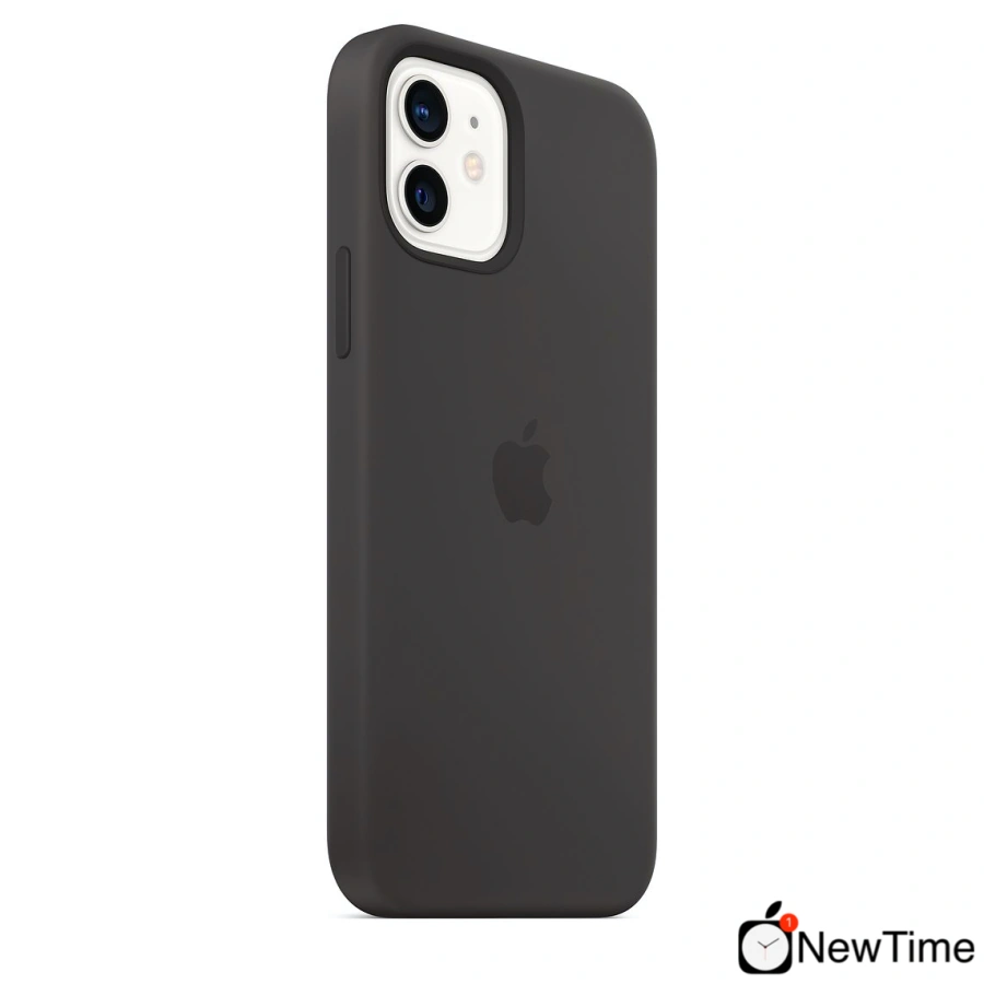 Чохол Apple iPhone 12 | 12 Pro Silicone Case with MagSafe - Black (MHL73)